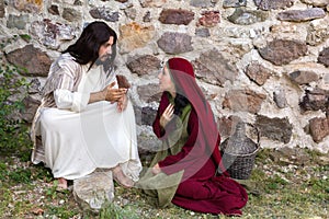 Jesus forgiving sinner photo