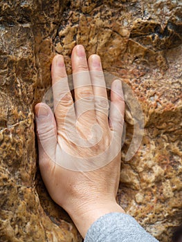 Jesus Hand Imprint - Via Dolorosa, Jerusalem