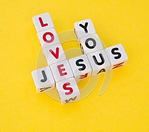 Jesus loves you