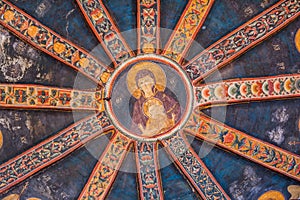 Jesus and Mary Mural in Chora Church