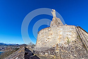 Jesus Overlooking San Sebastian  Spain