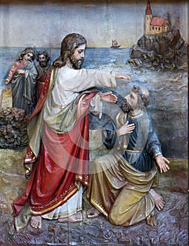 Jesus reinstates Peter to leadership of the church