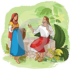 Jesus and the Samaritan Woman at the Well