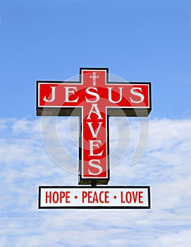 Jesus Saves photo