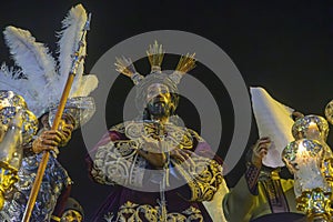 Step of Christ of the Macarena brotherhood, holy week of Seville photo