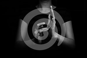 Jesus sign language for the deaf
