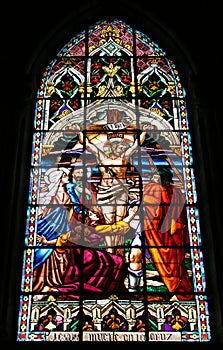 Jesus Stained Glass photo
