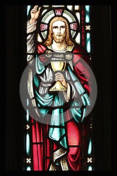 Jesus Stained Glass