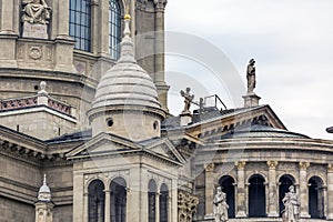 Jesus Statue Saint Stephens Cathedral Budapest Hungary