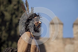 Jesus stripped of his garments, Easter in Seville