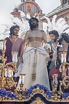 Jesus stripped of his garments, Easter in Seville