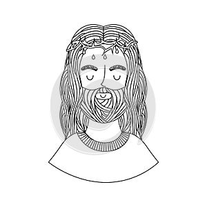 Jesuschrist character religious icon photo