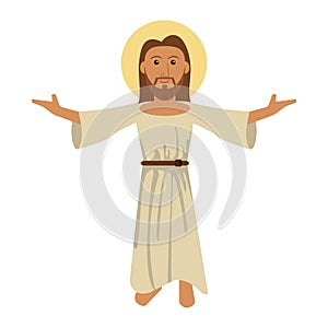 Jesuschrist man cartoon photo