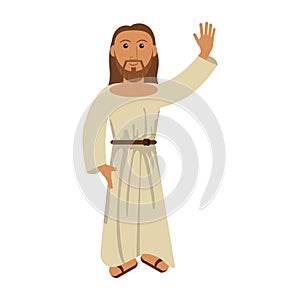 Jesuschrist man cartoon photo