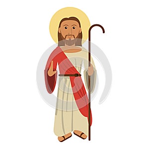 Jesuschrist man cartoon photo