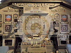 Jet aircraft cockpit Equipment