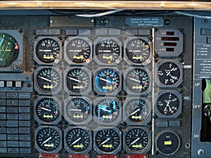 Jet Airplane Cockpit Equipment