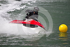 Jet boat racing