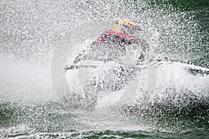 Jet boat racing