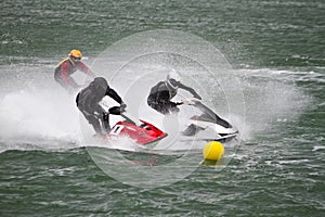 Jet boat racing