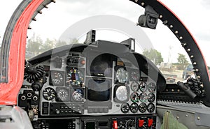 Jet cockpit