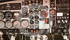 Jet Cockpit Instrument Display