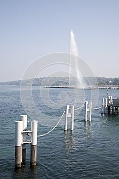 Jet D'Eau - Fountain, Geneva