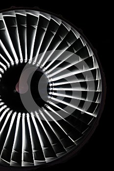 Jet engine background