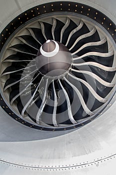 Jet Engine Close up