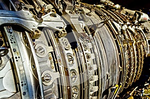 Jet engine detail