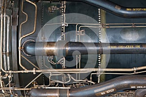 Jet engine detail