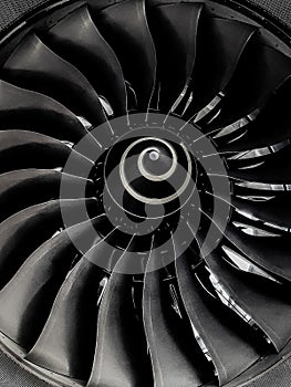 Jet engine fan blades