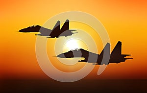 Jet fighters photo