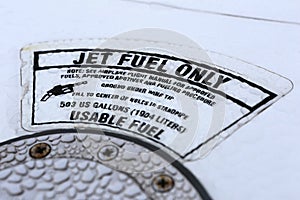 Jet fuel label