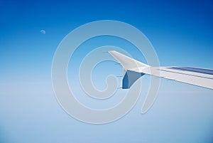 Jet plane wing