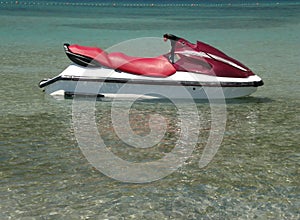 Jet ski on Adriatic sea