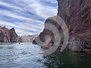 Jet Skier cruising the Topock Gorge in Arizona