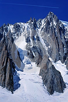 Jet streak over Mt. Blanc photo