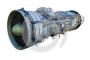 Jet turbo engine, isolated