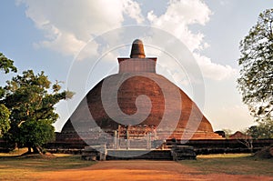 Jetavaranama dagoba stupa, Anuradhapura, Sri Lanka