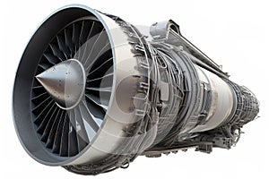 jetengine isolated on white background. Generated by AI