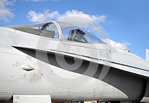 Jetfighter cockpit photo