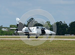 Jetfighter taxiing photo