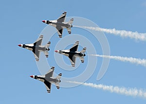 Jetfighters in formation