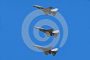 Jetfighters passing overhead