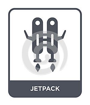 jetpack icon in trendy design style. jetpack icon isolated on white background. jetpack vector icon simple and modern flat symbol