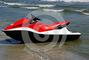 Jetski detail photo