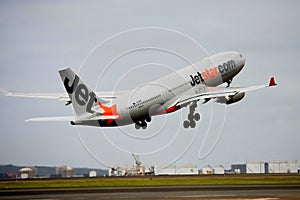 Jetstar Airbus A330 taking off