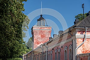 Jetty Barracks at Main quay in Suomenlinna - Helsinki, Finland