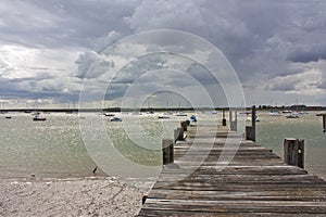 Jetty at burnham on crouch